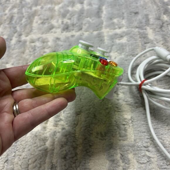Rock Candy Wired Green Controller Microsoft Xbox 360 - Picture 7 of 8